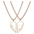thumbnail image 1 of Personalized Couple Name Love Custom Necklace 1 Pair Name Necklace St Sell, 1 of 8