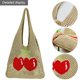 thumbnail image 4 of Bolso Punto Estético Mano Ganchillo Femenino Gran Capacidad para Mujer, 4 of 9