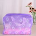 thumbnail image 1 of Bolsa de cosméticos, bolsa de cosméticos impermeable, bolsa de maquillaje transparente de PVC, bolsa de maquillaje de mayor durabilidad, 1 of 1