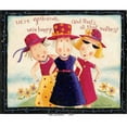 thumbnail image 3 of DiPaolo, Dan 23x20 Black Modern Framed Museum Art Print Titled - Girld Friends, 3 of 5