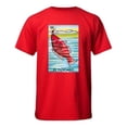 thumbnail image 3 of Playera De El Pescado De La Loteria Mexicana Color Rojo Talla Mediana Marca Emil SaEs, 3 of 4