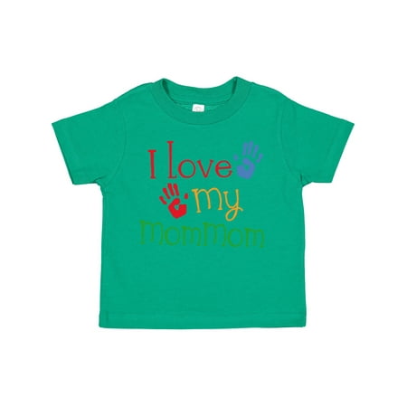 

Inktastic I Love My MomMom Gift Toddler Boy or Toddler Girl T-Shirt