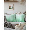 thumbnail image 1 of Outdoor Pillows Waterproof, Green Ombre Bedding Throw Pillows with Insert for Couch Sofa Bed, Modern Abstract Gradient Minimalist Art 18x18 Inch Pillowcases Decorative Camping Patio Pillow Set of 2, 1 of 3
