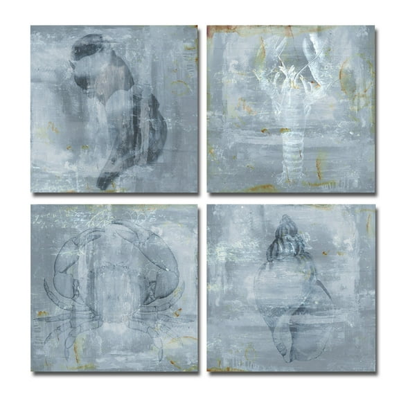Ready2HangArt  'Nautical' 4-piece Canvas Wall Art