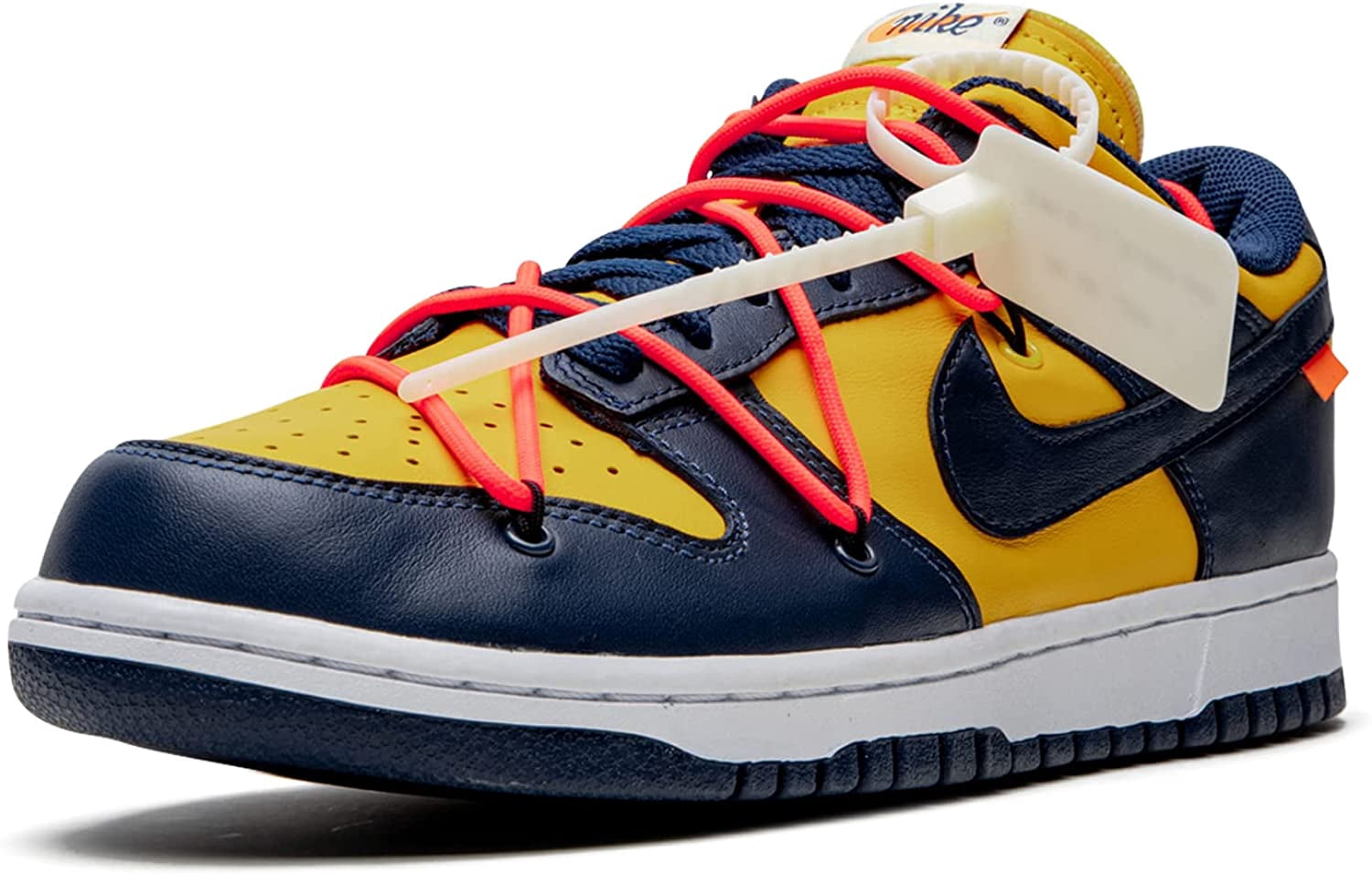 NIKE DUNK LOW OFF-WHITE USED SIZE 6 UNIVERSITY GOLD MIDNIGHT NAVY CT0856‎ 700 Nike Dunk Low “Off-White University Gold” size 11 now  main image 4