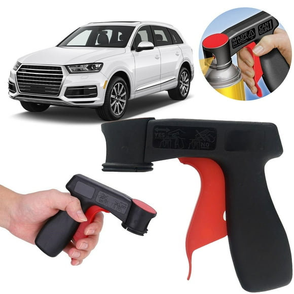 Hot Sale! New! Dusknt Paint Handle Spray, Instant Trigger Handle (Pack of 1) Instantly Spray Cans Into Spray Full Hand Grip Reusable Easy to Clip on & Off Fit Use on Spray Paint