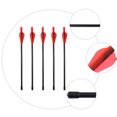 thumbnail image 3 of IFANLANDOR 5Pcs Child Practice Arrows Toy Arrows Rubber Black For Family Time, 3 of 8