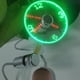 thumbnail image 5 of Ventilador de reloj LED Ventilador multifuncional portátil personal Ventilador de refrigeración flexible real Ventilador de, 5 of 9