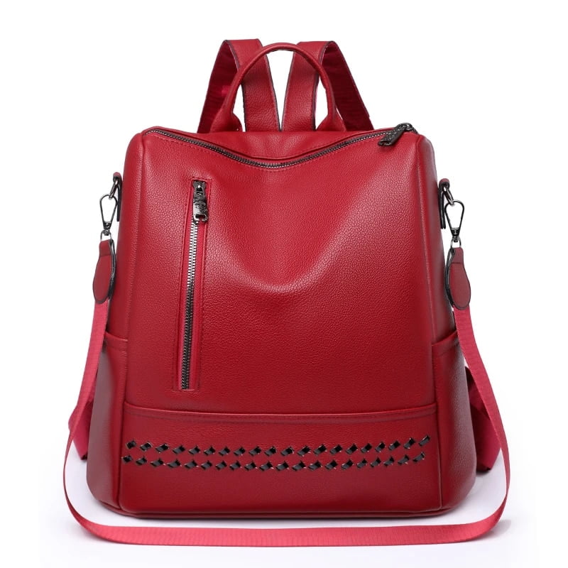 High quality leather backpack outlet