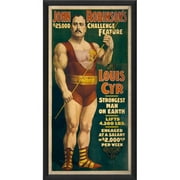 The Artwork Factory Louis Cyr Framed Vintage Advertisement