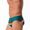 thumbnail image 4 of Mens Bikini Swimwear Sexy Swimsuit Gradient Design Swim Briefs with Drawstring Low Waist Bathing Suit Lightweight Swim Bottons 2026 Summer Beach Vacation Outfits, 4 of 6
