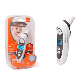 Elera Ear Thermometer for Kids, Baby Thermometer with Forehead and Ear Mode  for Adults, Infant, Kids and Toddler, Touchless and 1 Second Reading with  Fever Alarm and Mute Function, LCD 