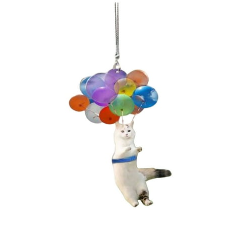 

koaiezne Cat Cute Pendant Dog Balloons Ornaments Car Decor Gift Hanging Decoration Home Decor Acrylic Diamonds Clear Acrylic Globes with Base