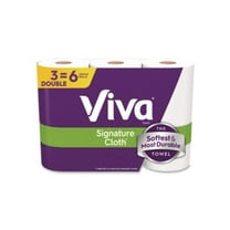 Kimberly-Clark KCM56530 1-Ply Signature Cloth Choose-A-Sheet Kitchen Roll Paper Towels, White - Pack of 8