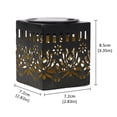 thumbnail image 2 of HAHUT Decorative Solar Mandala Lights, Waterproof Metal Solar Powered Outdoor Deck Step Wall Lights, Mandala Theme LED Fence Light for Garden Post Patio Backyard Yard Decor, 2 of 7