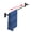 Economical-self-adhesive-matte Black, variant on Adjustable Towel Bar, Economical Bathroom Towel Holder Rod from 12 Inch to 22 Inch Single Towel Racks, Wall Mount Towel Rail, Towel Hanger Hook for Kitchen(1 Pack Brushed Stainless Steel)