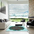 thumbnail image 6 of Ahgly Company Indoor Rectangle Patterned Gray Wolf Gray Area Rugs, 8' x 12', 6 of 6