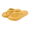 thumbnail image 2 of MIASHUI Summer Flip Flop Womens Outdoor Soft Soled Bathroom Slippers Sandals,Yellow,10.5, 2 of 8