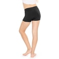 thumbnail image 3 of Stretch Is Comfort Girl's Stretch Booty Shorts| Cotton| Child Size 2 -18, 3 of 6