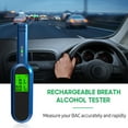 thumbnail image 3 of tester,Alcol Tester Reable Breath Portable Hand-held Drunk Tester Lcd Adben Laoshe Siuke Tester Breath, 3 of 6