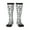3 Black, variant on Funny Excavator Print Thigh High Socks Extra Long Stretchy Sock Women Over Knee High Opaque Stocking Daily Wear