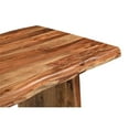 thumbnail image 4 of Taran Designs Darcy 9-piece Solid Wood Dining Set in Brown, 4 of 13