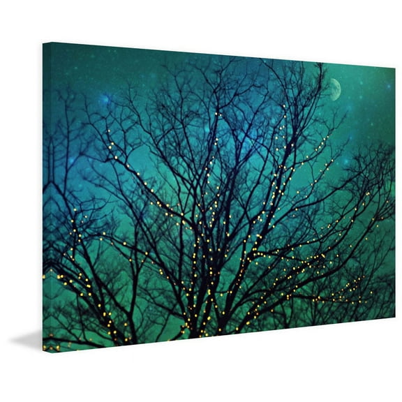 Marmont Hill "Magical Night" Painting Print on Wrapped Canvas