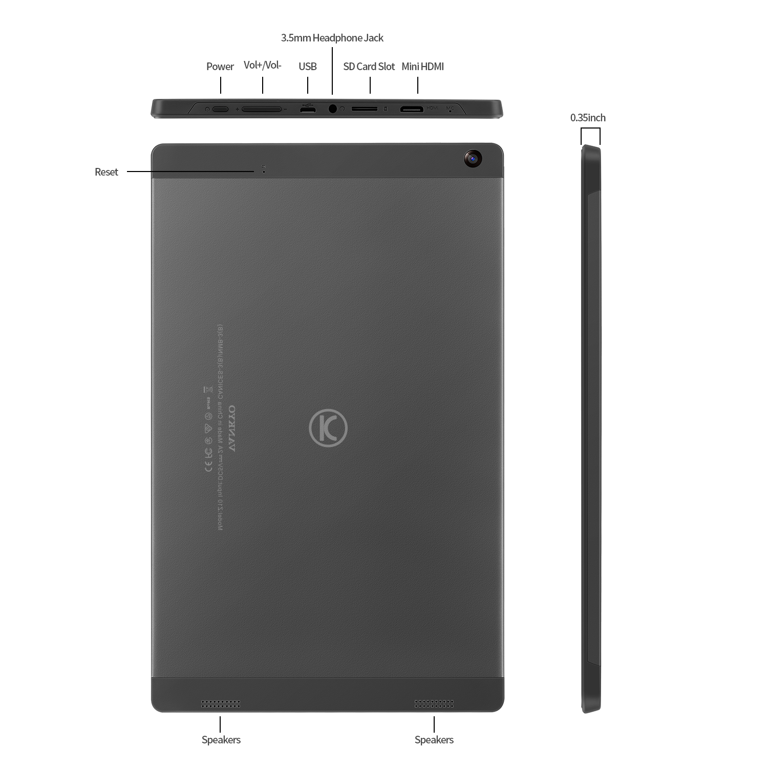 VANKYO MatrixPad Z10 タブレットGPSFMGセンサー電源