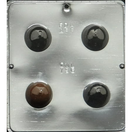 Truffle Chocolate Mold - 196 Curl Truffle Chocolate Candy Mold