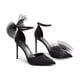 thumbnail image 2 of Zapatos de Tacón Stiletto con Correa al Tobillo para Mujer DREAM PAIRS 10 cm Negro, 2 of 5