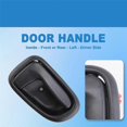 thumbnail image 4 of Fit for 93-97 Toyota Corolla Inside Door Handle Long Legs Front Rear Left Right, 4 of 5