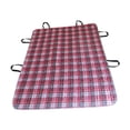 thumbnail image 3 of BELOVING Tapis de Positionnement avec Poignées Tissu Coulissant pour Aînés pour Soignant Aînés Carreaux Rouges 80x90cm, 3 of 9