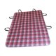 thumbnail image 3 of Posicionamiento de la almohadilla de la cama con manijas en movimiento de la hoja de transferencia para cuidadores ancianos Plaid rojo 80x90cm, 3 of 8
