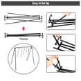 thumbnail image 6 of REDCAMP Swing Campfire Grill Stand – Collapsible Campfire Cooking Rack with 6 Hooks & Stainless Steel Grill Grate, Portable Dutch Oven Hanger for Outdoor Camping, Cookware, Bonfire, 6 of 9