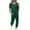 Green, variant on Scyoekwg Womens 2 Piece Outfits Casual Tracksuit Loose Sweatsuits Sets Solid Color Short Sleeve Round Neck Drawstring Tops Jogger Pants Casual Trendy Outfits (Army Green,S)