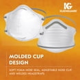 thumbnail image 3 of Respirador Kleenguard Serie 3300 N95 Particulate RA3315, 3 of 8