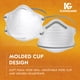 thumbnail image 3 of Respirador Kleenguard Serie 3300 N95 Particulate RA3315, 3 of 8