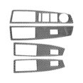 thumbnail image 2 of Carbon Fiber Window Control Switch Panel Cover Trim Sticker For Cruze 2009-2015 Interior Accessorie, 2 of 5