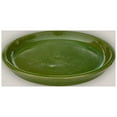 thumbnail image 2 of Round | Apple Green Ceramic Plant Saucer | High Fired Ecofriendly Clay - Sizes 8"-24" - FREE SHIPPING (11.5"W, AppleGreen), 2 of 12