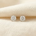 thumbnail image 2 of Pompeii 1/2CT Diamond Studs 14K White Gold (I-J,I2/I3), 2 of 5