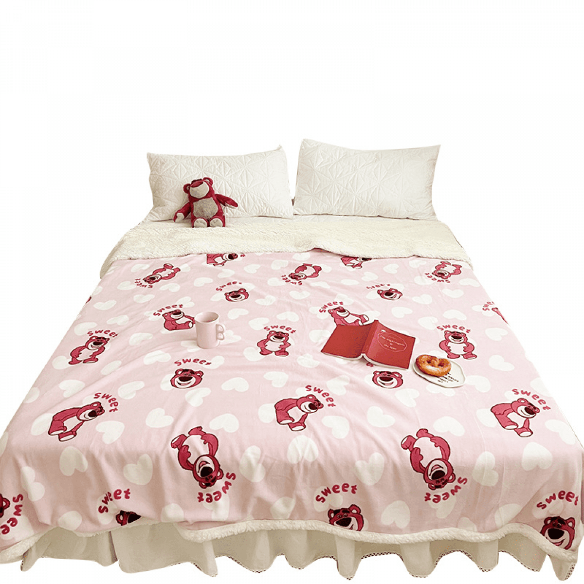 Rush Fleece Blanket Size Soft Extra Warmest and Heavy Thick Winter