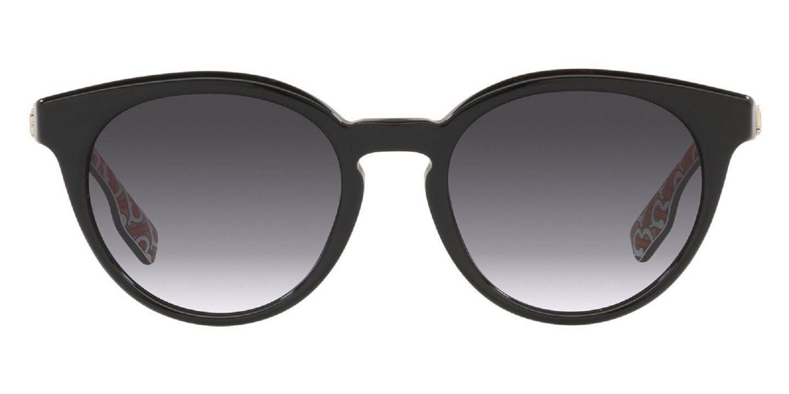 Burberry | Black & Gray Gradient Amelia Phantos Sunglasses Burberry BE 4326 Plastic Womens Phantos Sunglasses Black  main image 2