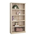 thumbnail image 2 of Pemberly Row Engineered Wood 5-Shelf Bookcase in Pacific Maple, 2 of 7