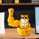 thumbnail image 5 of Cuenco de almacenamiento con estatua de gato de la suerte, contenedor de artículos diversos, organizador de escritorio con escultura de animal Amarillo, 5 of 9