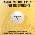 thumbnail image 3 of Pelotas de Golf Honma BERES 5S Plus de 6 Capas Nivel Tour - 1 Docena, 3 of 8