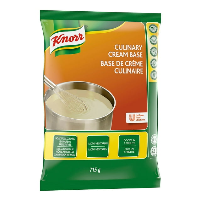 Knorr Culinary Cream Base, Gluten Free | 715G/Unit, 6 Units/Case