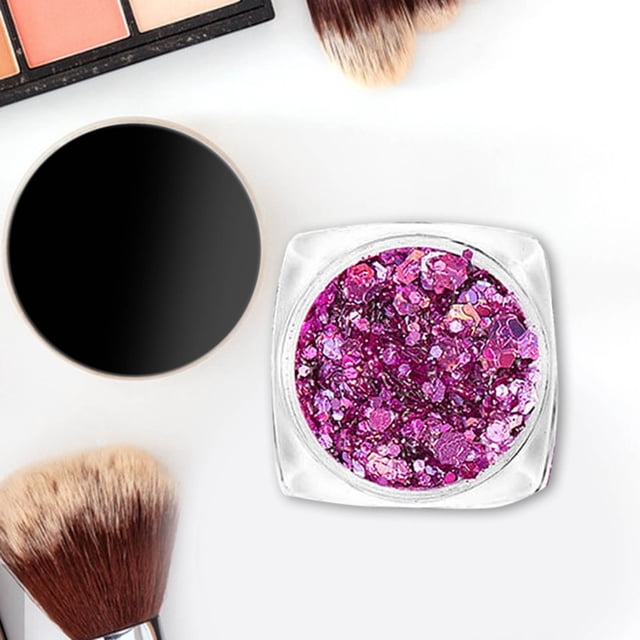LPSSTORE Body Glitter Face Glitter Makeup Glitter Gel 12 Colors Face and Body Glitter Gel Hair Glitter Gel Glitter Gel Makeup Glitter for Face and Hair Loose Glitter Cosmetic