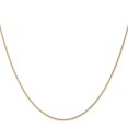 thumbnail image 3 of 14K Gold 1.1mm Spiga Chain 18", 3 of 5