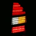 thumbnail image 5 of Spec-D Tuning Glossy Black Smoke LED Bar Tail Lights Compatible with 2005-2007 Chrysler 300C, Left + Right Pair Assembly, 5 of 7
