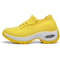 thumbnail image 2 of TANTOO Zapatillas de Tenis para Mujer Ligeras cómodas de Malla con Cordones Amarillo 27.0 cm Amarillo 27.0 cm Xishao ropa, 2 of 2